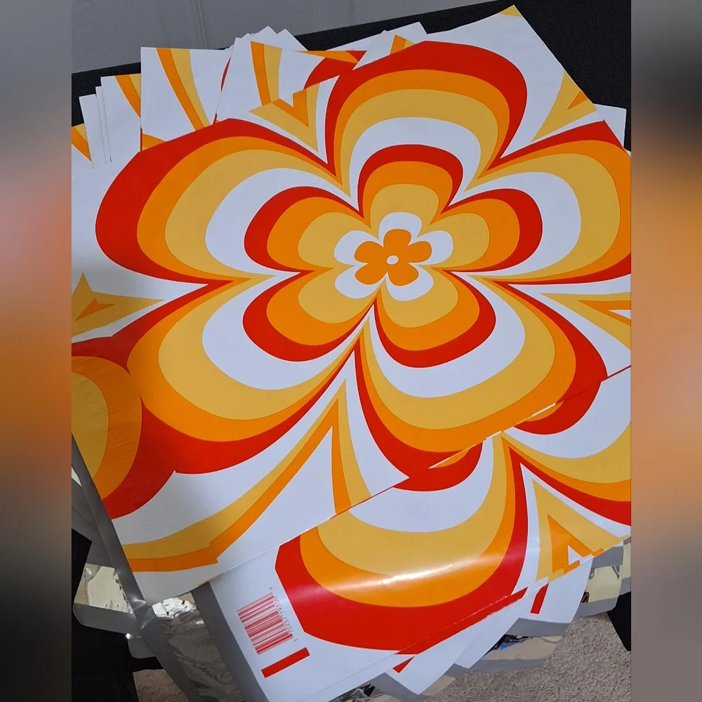 15ct. 19x24 Flower Power Polymailers Random Thank You Cards/Stickers✨️PRICE FIRM